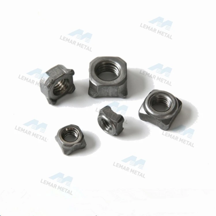 Carbon steel square weld nuts