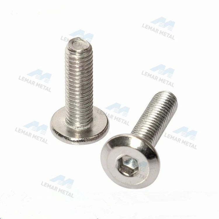 3.Flat Head Bolts
