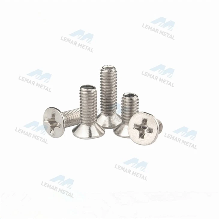 Flat tail screw
