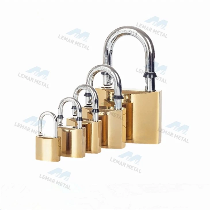 Polished Brass Padlock