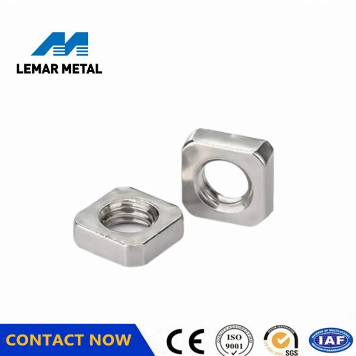 Stainless Steel Square Nut